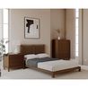 Tanner Platform Bed, Styled