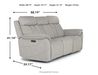 Tate 2 Power Sofa, 