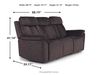 Tate 2 Power Sofa, 