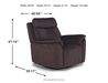 Tate Power Gliding Recliner, 