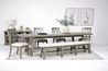 Telluride Dining Bench, Styled