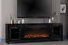Tybee Fireplace Console, Styled