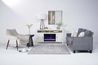 Urban Icon Fireplace Console, Styled