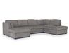 Vivian Full Pullout Tux Chaise, Angle