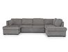 Vivian Full Pullout Tux Chaise, Front