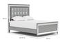 Valentino Panel Bed, 