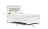 Valentino Panel Bed, 