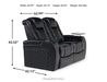 Viper 2 Power Loveseat, 