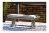 Visola Patio Bench, Styled