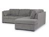 Vivian Full Pullout Sofa Chais, Angled