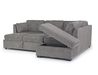 Vivian Full Pullout Sofa Chais, Angled