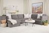 Vivian Full Pullout Tux Chaise, Styled