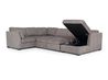 Vivian Full Pullout Tux Chaise, AngledOpen