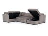 Vivian Full Pullout Tux Chaise, AngledOpen