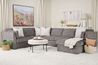 Vivian Full Pullout Tux Chaise, Styled