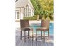 Walton Bridge Patio Stool, Styled