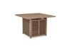 Walton Bridge Patio Bar Table, Angle