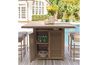 Walton Bridge Patio Bar Table, Open