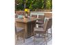 Walton Bridge Patio Bar Table, Styled