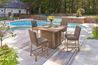 Walton Bridge Patio Table & 4 , Styled