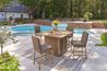 Walton Bridge Patio Table & 4 , Styled