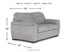 Wanda Full Sleeper Loveseat, 