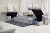 Wanda Full Pullout Dual Chaise, StyledOpen