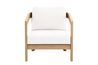 Wesley Outdoor Accent Chair, Front