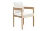 Wesley Outdoor Side Chair, Angle