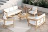 Wesley Outdoor Loveseat, Styled