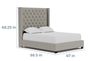 Westerly Upholstered Bed, 