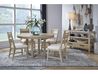 White Oak Round Dining Table &, Styled