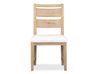 White Oak Round Dining Table &, FrontSide