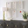 Wild Flourish Wall Art, Styled