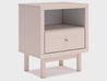 Wistenpine Panel Bed & Dresser, Angle