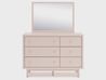 Wistenpine Panel Bed & Dresser, Front