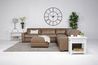 York 3 Piece Sectional, Styled