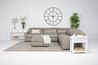 York 3 Piece Sectional, Styled