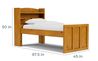Young Pioneer Bookcase Bed, 