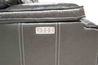 Sofia 3 Piece 3 Power Sectional in Gray Leather, Image 4