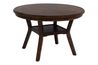 Gia Round Dining Table & 4 Chairs in Light Brown, Image 3