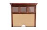 Expedition Nightstand Back Panel in Brown, Image 1