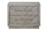 Herringbone Nightstand in Gray, Image 2