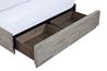 Herringbone Panel Bed w/ Storage in Gray, Eastern King, Image 5