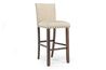 Jax Barstool in Brown, Upholstered, Image 1
