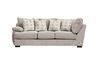 Bermuda Tux Sofa in Smoke, Left Facing, Image 1