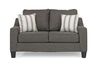 Lucy Loveseat in Charcoal, Image 2