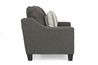 Lucy Loveseat in Charcoal, Image 3