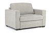 Luigi Twin Sleeper Chair in Gray, Image 1
