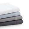Malouf Supima Sheets in White, Split California King, Set of 2, Image 1